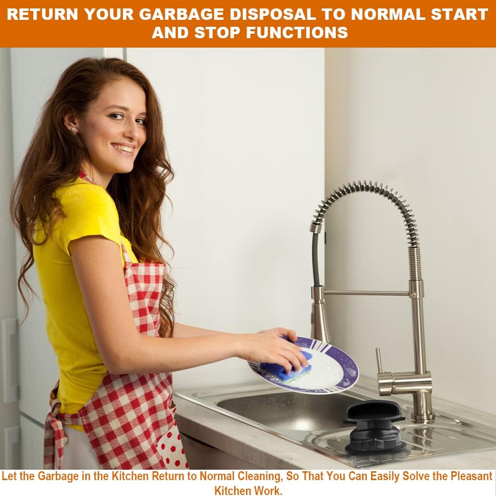 Magnetic Stopper for Garbage Disposal 75257, Controls On/Off Function