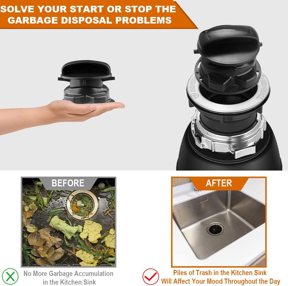 Magnetic Stopper for Garbage Disposal 75257, Controls On/Off Function