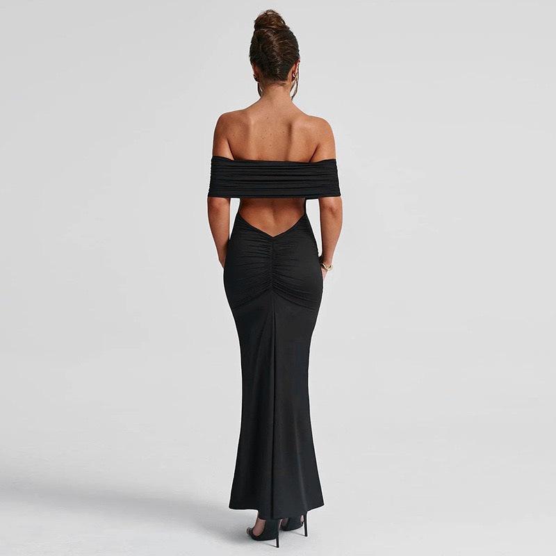 Stunning Off-Shoulder Evening Dress - A Must-Have for Your Next Event Slim