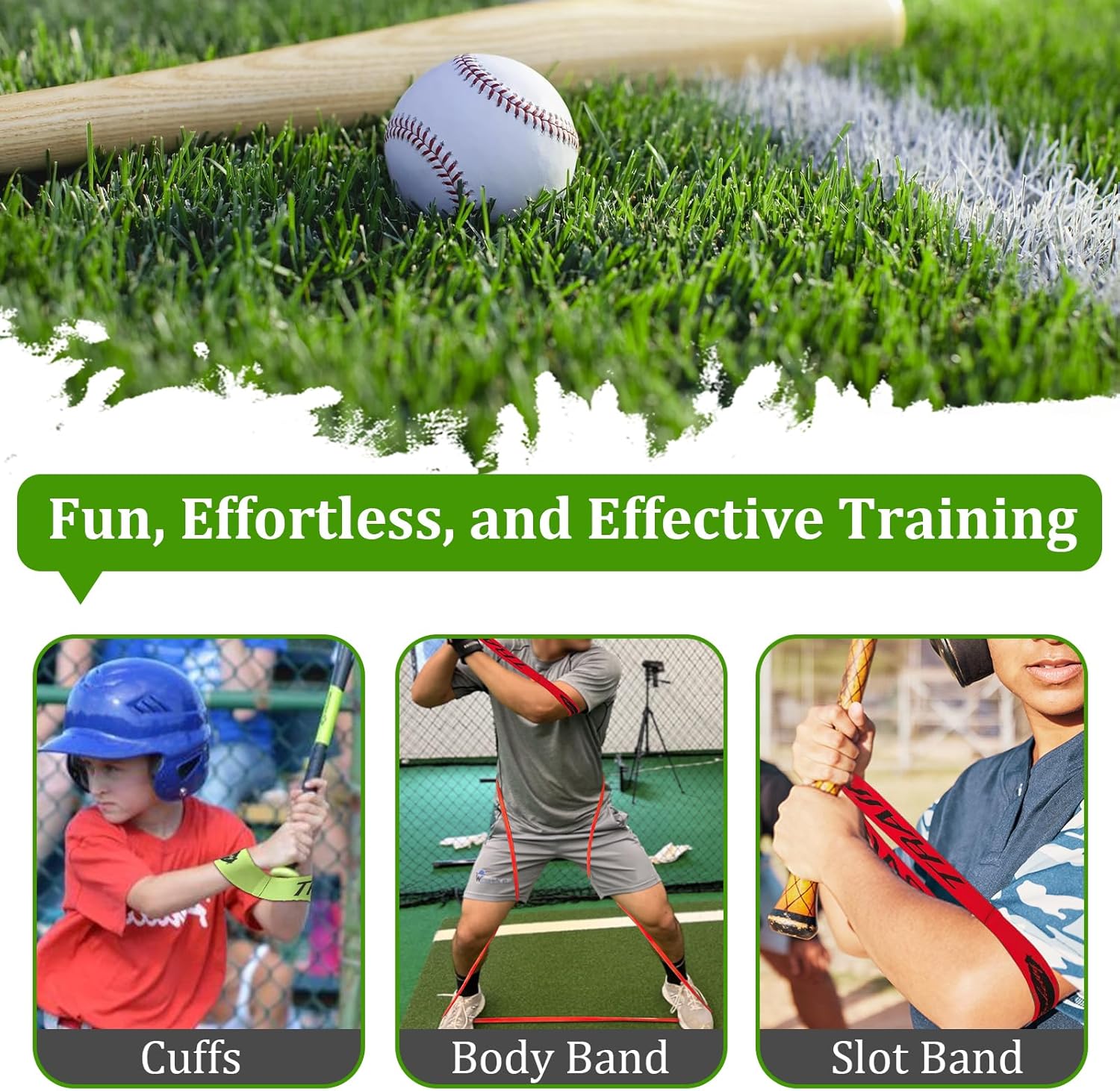 Baseball/Softball Training Equipment for Batting Training, Swing Trainer Aid, Hitting Trainer, Baseball Training