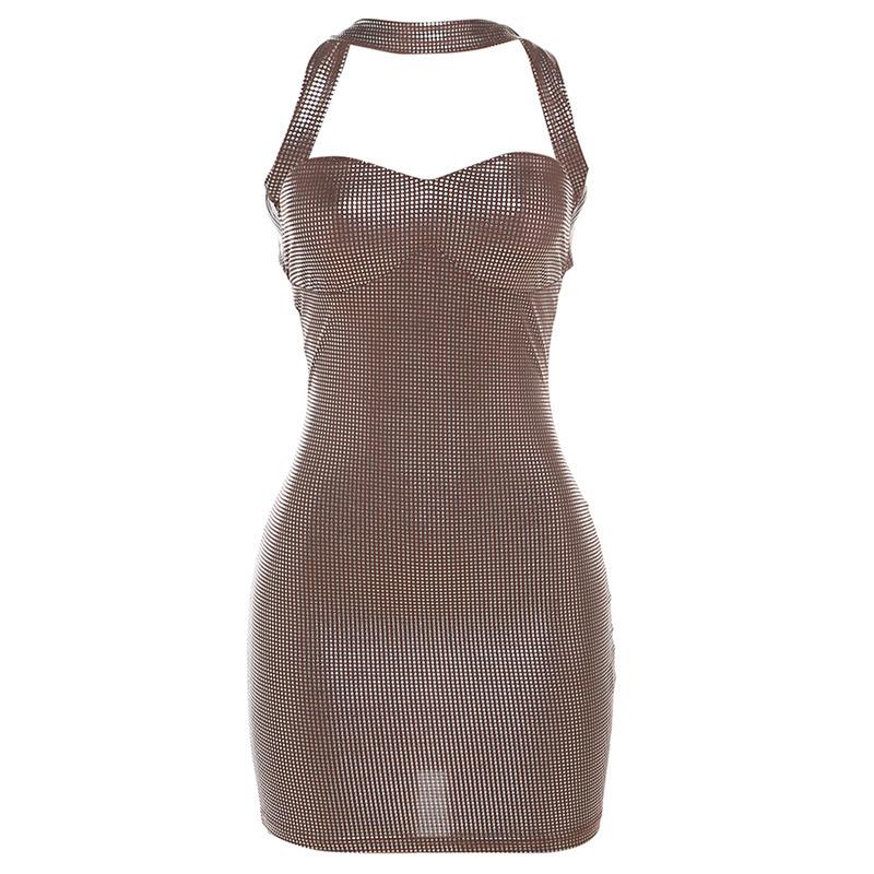 Shimmering Mini Bodycon Dress – A Must-Have for Sexy Club Nights