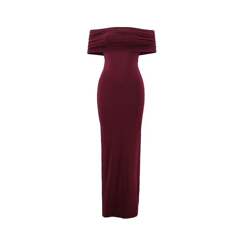 Stunning Off-Shoulder Evening Dress - A Must-Have for Your Next Event Slim